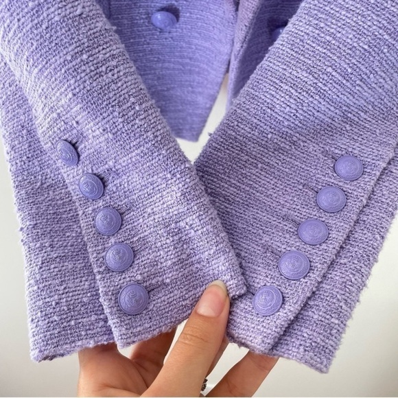 LAgence Brooke Double Breasted Crop Blazer - Picture 11 of 13